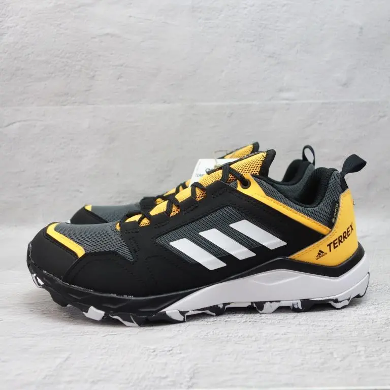 Giày Adidas Terrex Agravic TR Gore-Tex 'Black Solar Gold' FV2417 - Ảnh 7