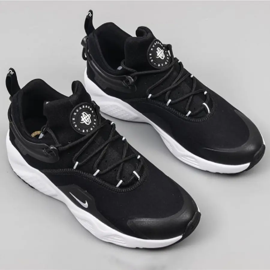 Giày Nike Wmns Air Huarache City Move ‘Black White’ AO3172-001 - Ảnh 5
