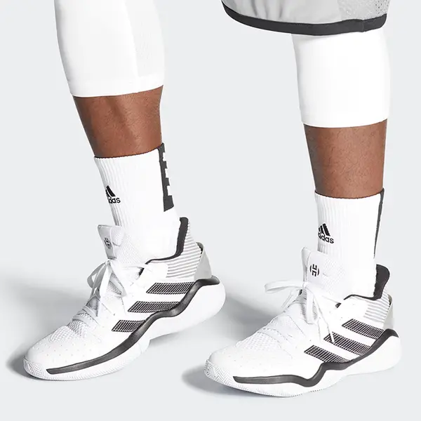 Alternative view of Giày Adidas Harden Stepback 'Footwear White' EH1942