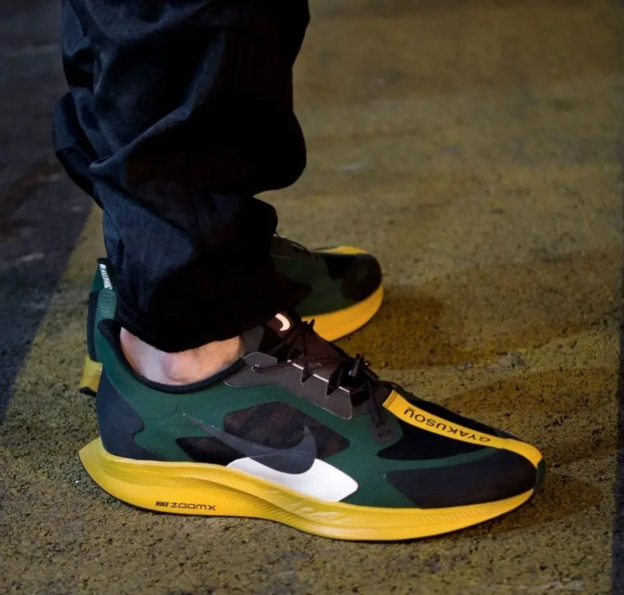 Giày Nike Gyakusou x Zoom Pegasus Turbo 'Fir Black' BQ0579-300 - Ảnh 3