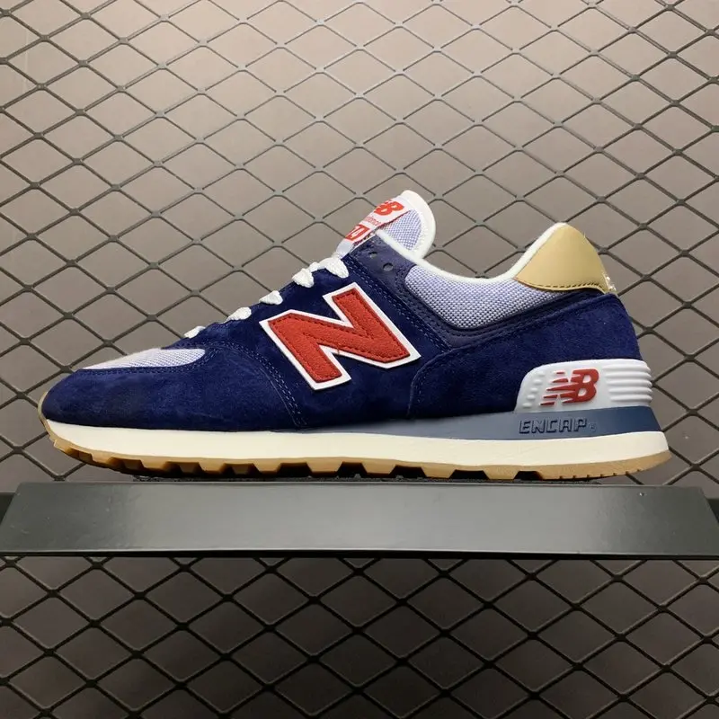 Giày New Balance 574 'Navy Red' ML574PTRD - Ảnh 3