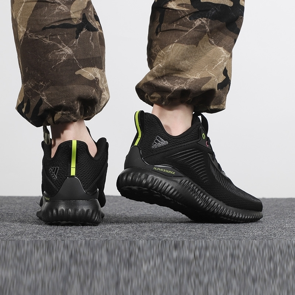 Giày Adidas Alphabounce EK 'Black Acid Yellow' GY5085 - Ảnh 7