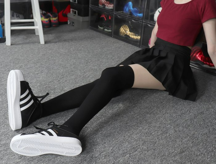 Giày Adidas Originals Superstar Mule Black White FX0528 - Ảnh 5