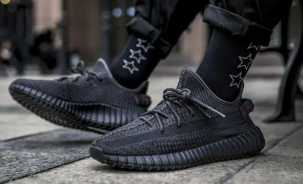Giày Adidas Yeezy Boost 350 V2 'Black Non-Reflective' FU9006 - Ảnh 5