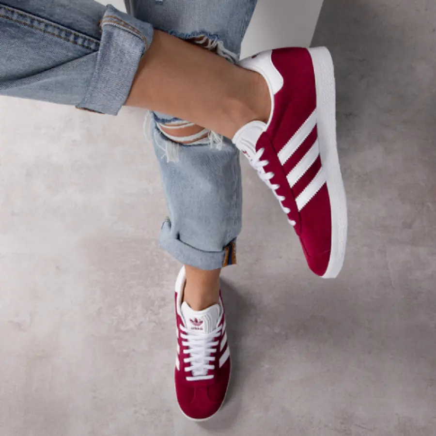 Giày Adidas Gazelle ‘Collegiate Burgundy’ B41645 - Ảnh 4