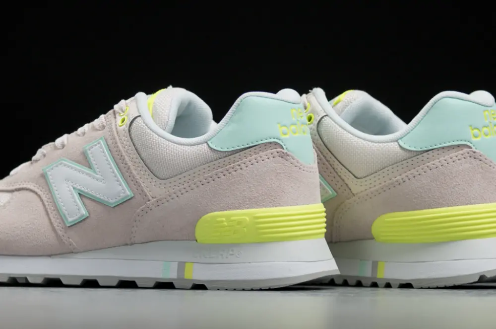 Giày New Balance 574 'Pink Mist Light Reef' WL574NSC - Ảnh 4