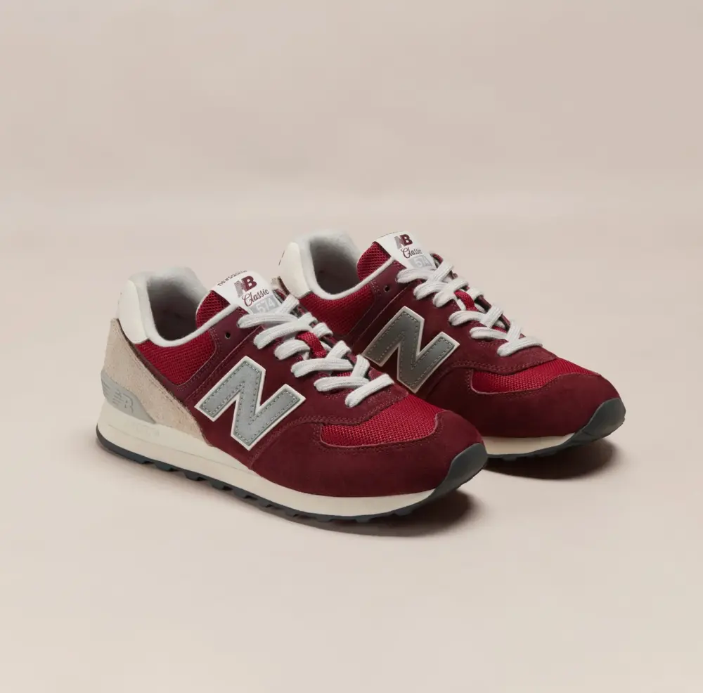 Giày New Balance 574 'Lunar New Year Classic Crimson' U574LR2 - Ảnh 4