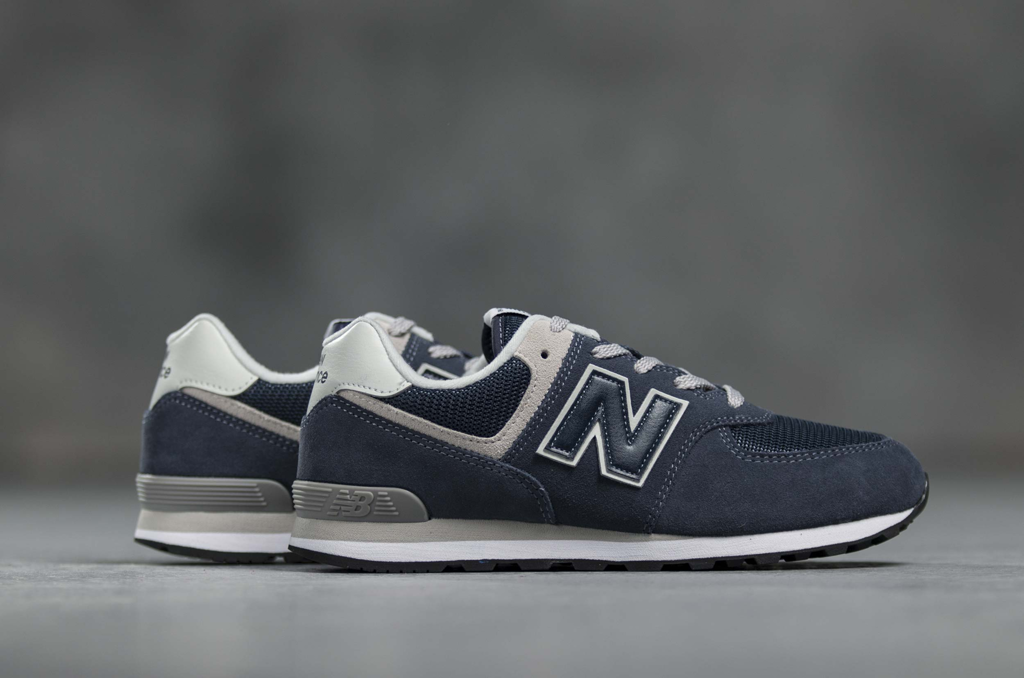 Giày New Balance 574 Kids 'Navy' GC574GV - Ảnh 4