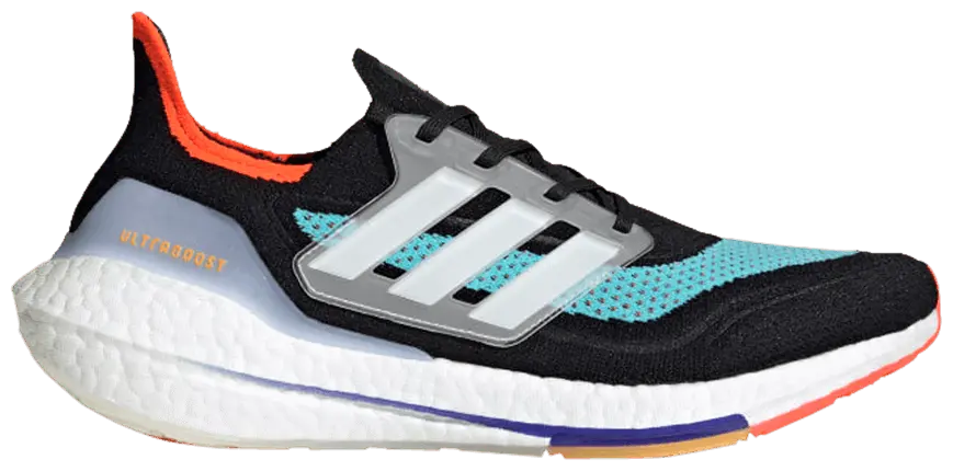 Giày Adidas UltraBoost 21 'Black Pulse Aqua' S23867