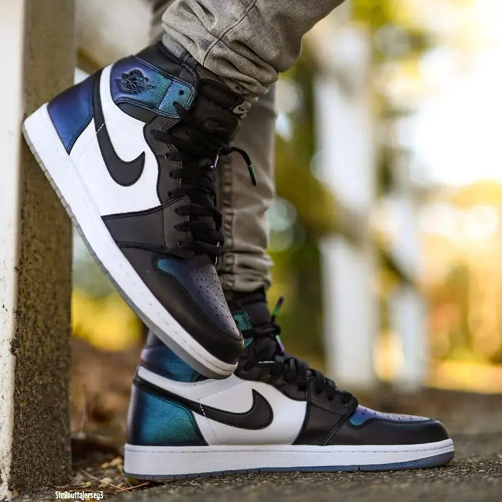 Alternative view of Giày Nike Air Jordan 1 Retro High OG 'All Star Chameleon' 907958-015