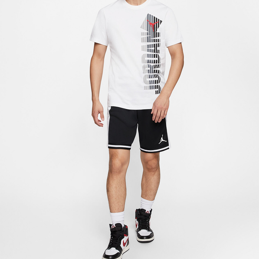 Áo Nike Jordan Fade WM Short Sleeve Crew Top CJ6295-100 - Ảnh 4