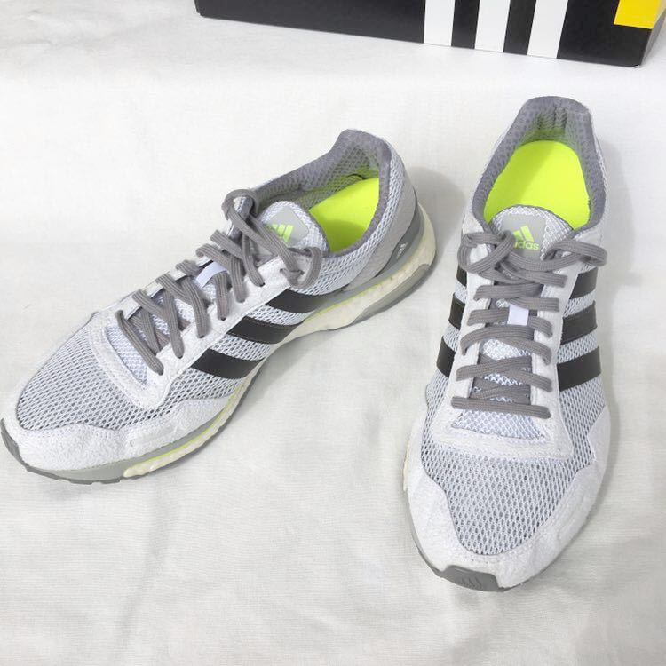 Giày Adidas Adizero Boost 3 Wide 'Grey Black' BY2784 - Ảnh 2