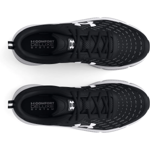 Alternative view of Giày Under Armour Charged Assert 10 4E 'Black White' 3026176-001