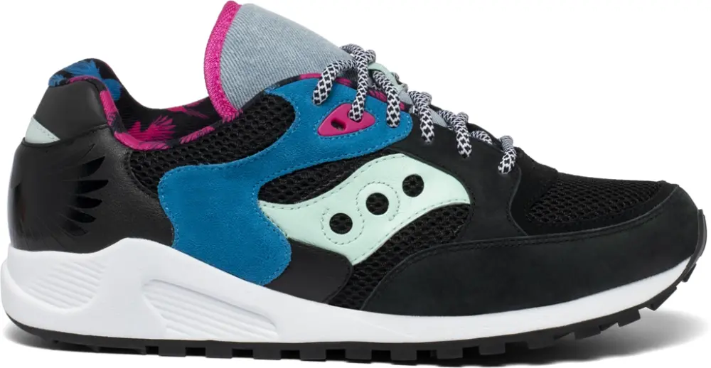 Giày Saucony X Boston Children's Hospital Unisex Luc Jazz 4000 'Black Blue Pink' S70531-1