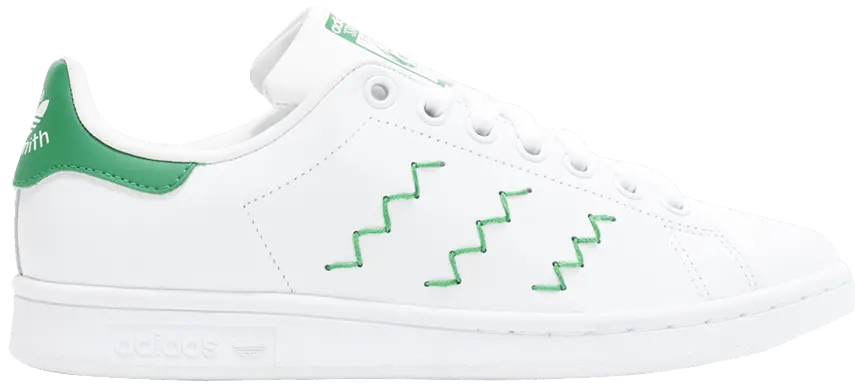 Giày Adidas Stan Smith ZigZag Green S75139