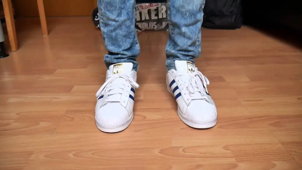 Giày Adidas Superstar 'White Ray Blue' S75929 - Ảnh 4