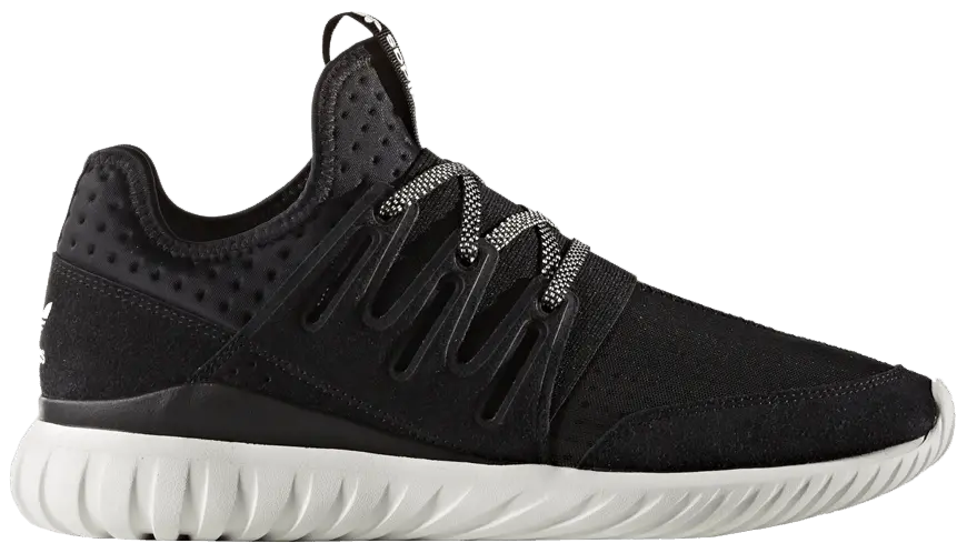 Giày Adidas Tubular Radial 'Black White' S80114