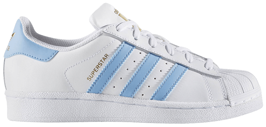 Giày Adidas Superstar Foundation J 'Light Blue' S81018