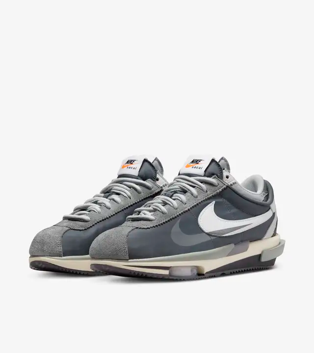Giày Nike Zoom Cortez SP 'Sacai Iron Grey' DQ0581-001 - Jordan 1