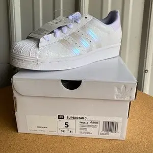 Giày Adidas Superstar Cloud White Hologram FW0813 - Ảnh 3