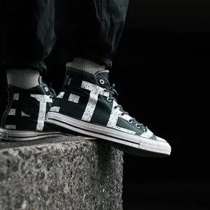 Giày Converse Gore-Tex Soho Survivor Chuck Taylor All Star High 'Black White' 165941C - Ảnh 6
