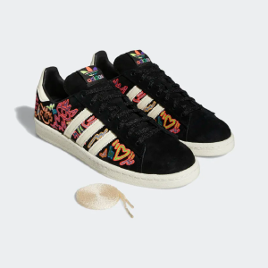 Alternative view of Giày Adidas Campus 80s Pride 'Black' GX6390