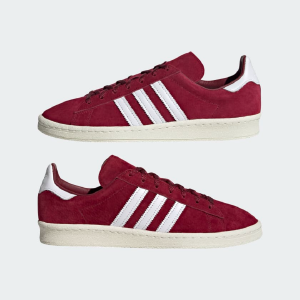 Alternative view of Giày Adidas Campus 80s 'Burgundy' GX9404
