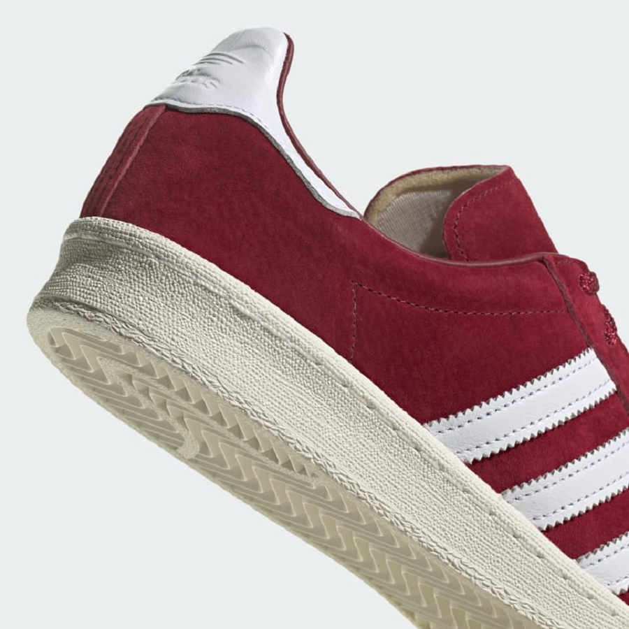 Giày Adidas Campus 80s 'Burgundy' GX9404 - Ảnh 3
