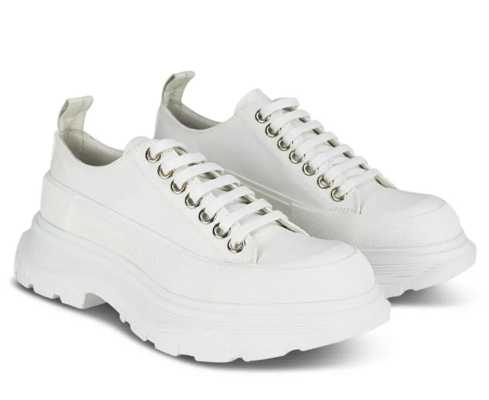 Giày Alexander McQueen Tread Slick 'White' 611705-W4L32-9000 - Ảnh 5