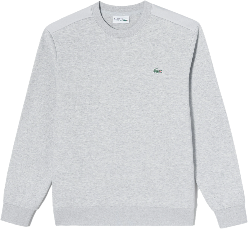 Áo Lacoste Mesh Coloration Easy Crew Neck Sweatshirt 'Gray' SH964E-53G-CCA