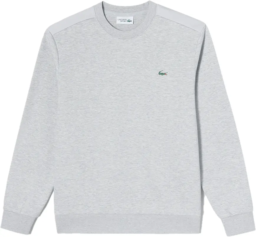 Áo Lacoste Mesh Coloration Easy Crew Neck Sweatshirt 'Gray' SH964E-53G-CCA
