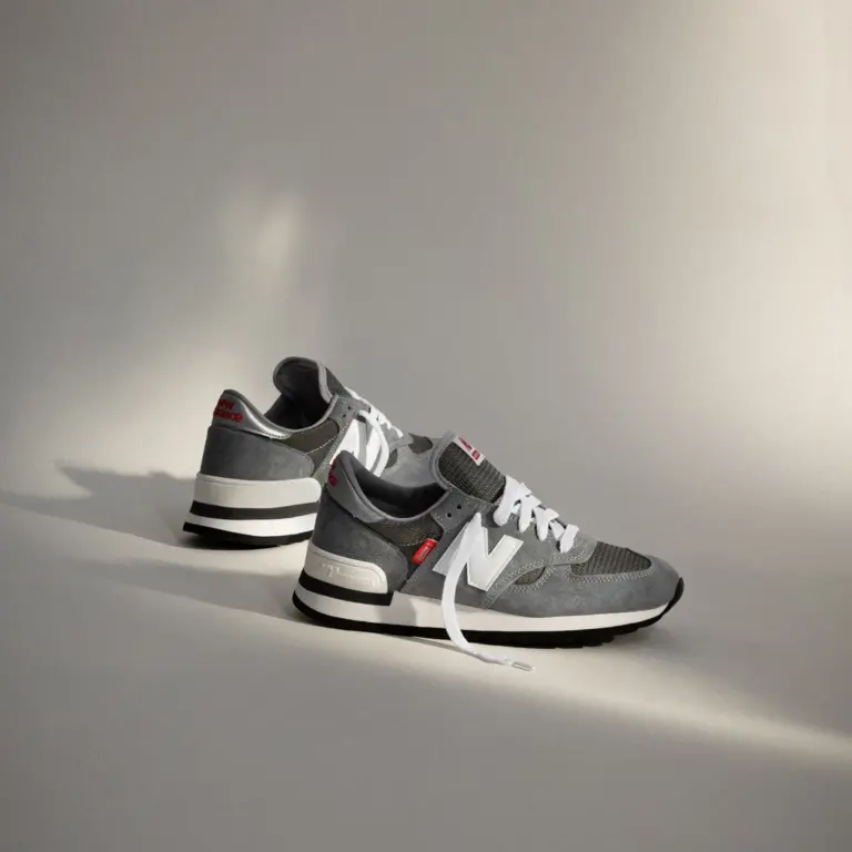 Alternative view of Giày New Balance 990v1 Made In USA ‘Grey’ M990VS1