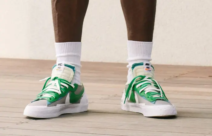 Giày Nike Sacai x Blazer Low 'Classic Green' DD1877-001 - Ảnh 5