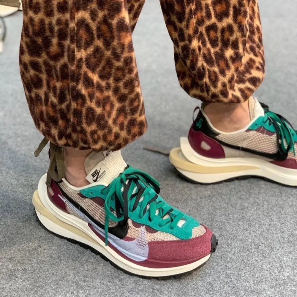 Giày Nike Sacai x VaporWaffle SP 'Villain Red' DD3035-200 - Ảnh 5