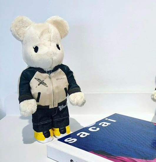 Mô Hình Bearbrick Sacai x Dr.Woo - Ảnh 4