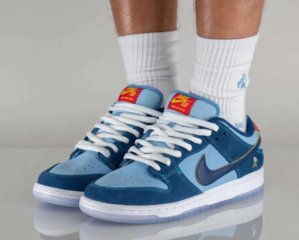 Giày Nike Why So Sad? x Dunk Low SB ‘Predatory Bird’ DX5549-400 - Ảnh 7