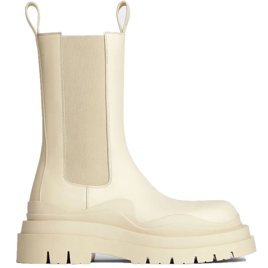 Giày Bottega Veneta Tire Chelsea Boot 'Sea Salt' 630284VBS509086