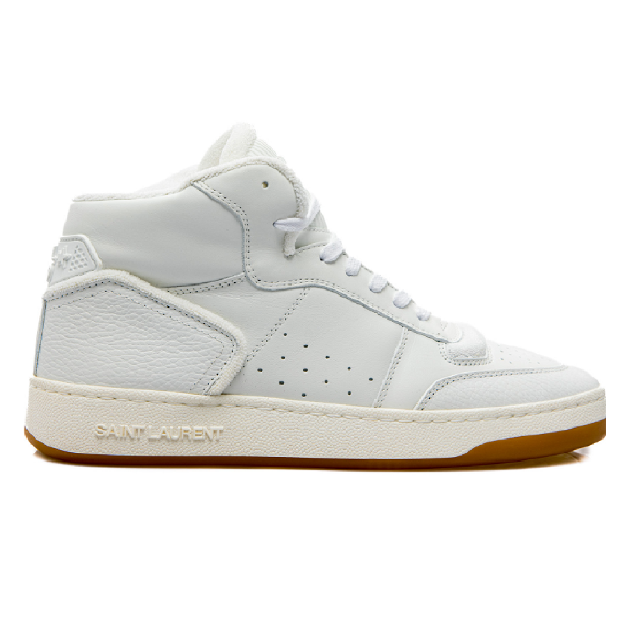 Giày Saint Laurent SL/80 Mid-top 'White' 711250AAASX9018