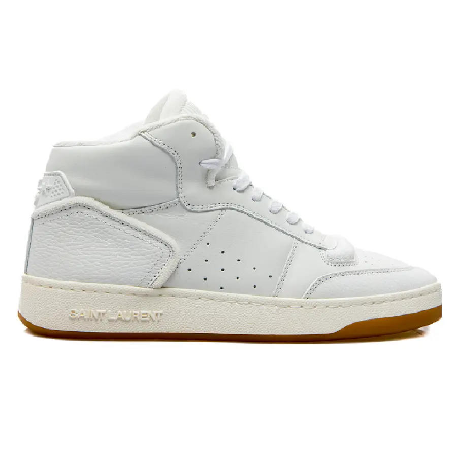 Giày Saint Laurent SL/80 Mid-top 'White' 711250AAASX9018