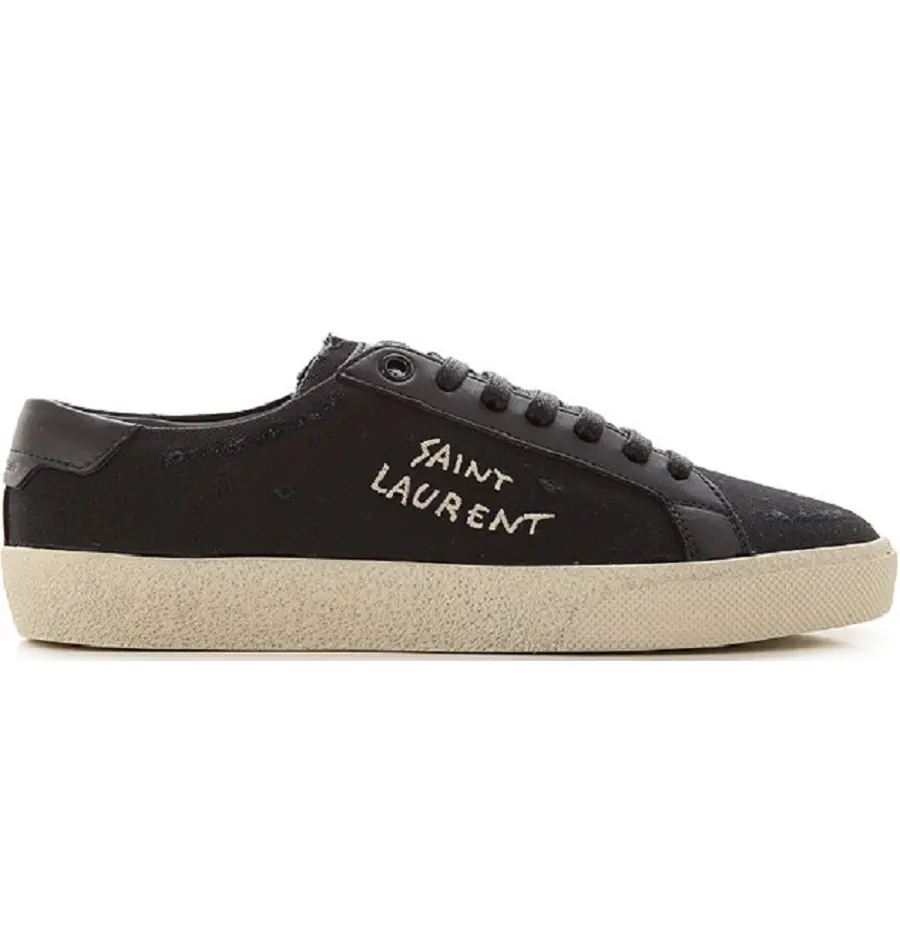 Giày Saint Laurent Court Classic SL-06 'Black' 610648GUP501000