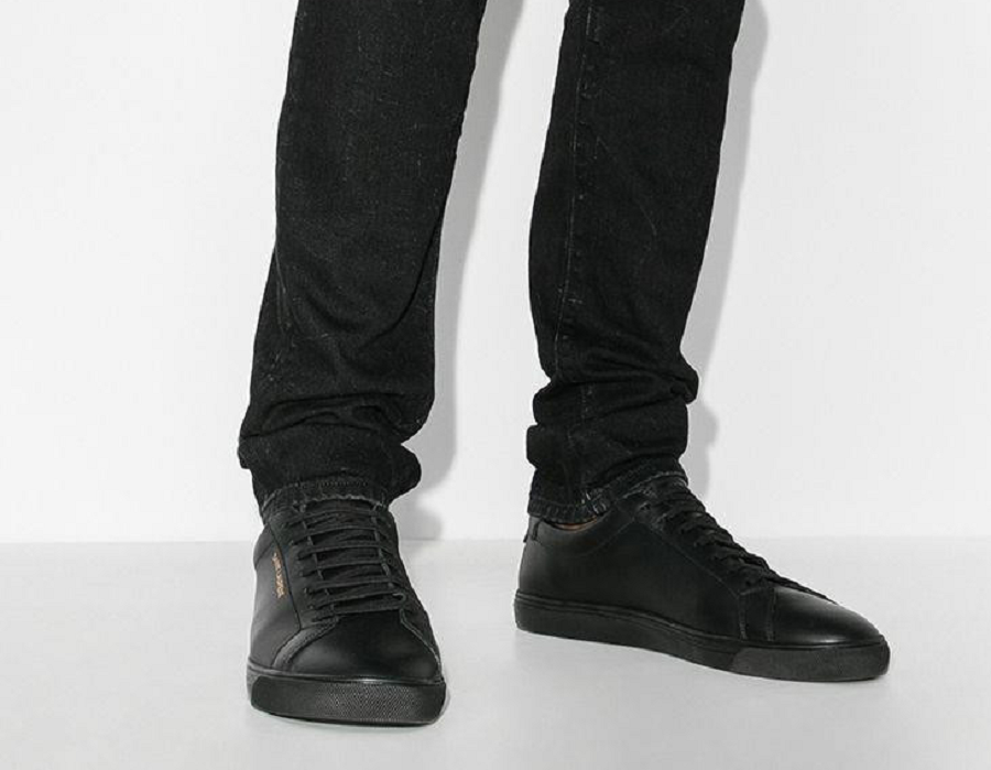 Giày Saint Laurent Andy Low Top 6068330ZS001000 - Ảnh 4