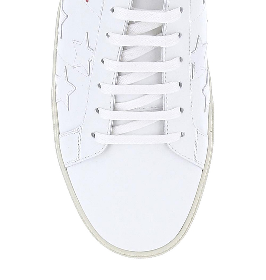 Giày Saint Laurent Court Classic SL 06 Metallic California 'White' 42157200ND09017 - Ảnh 5