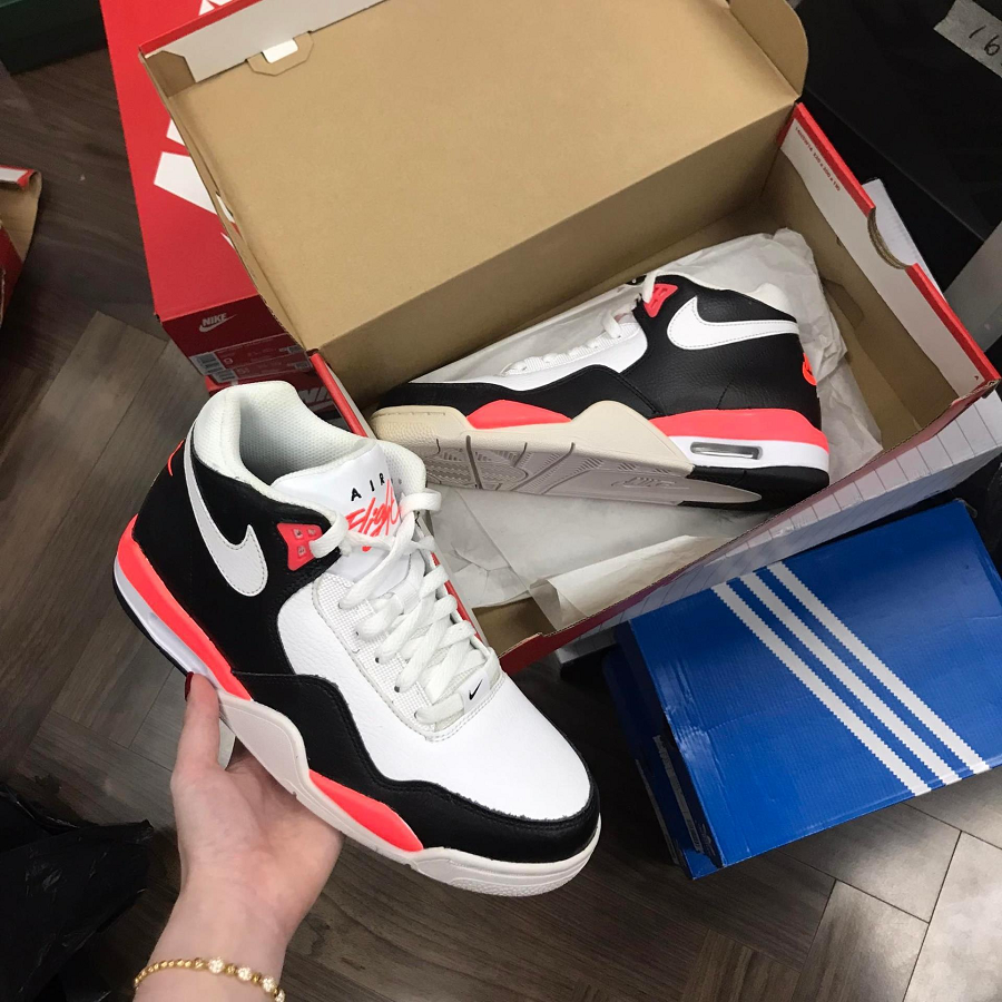 Giày Nike Flight Legacy 'Black Flash Crimson' BQ4212-005 - Ảnh 6