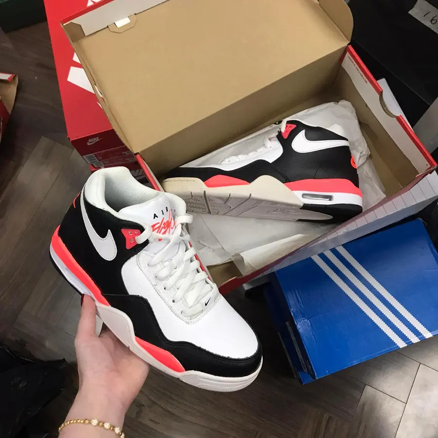 Giày Nike Flight Legacy 'Black Flash Crimson' BQ4212-005 - Ảnh 6