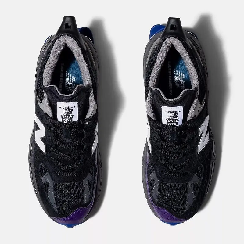 Giày New Balance 574 YURT 'Salehe Bembury Black' MS574YSE - Ảnh 3