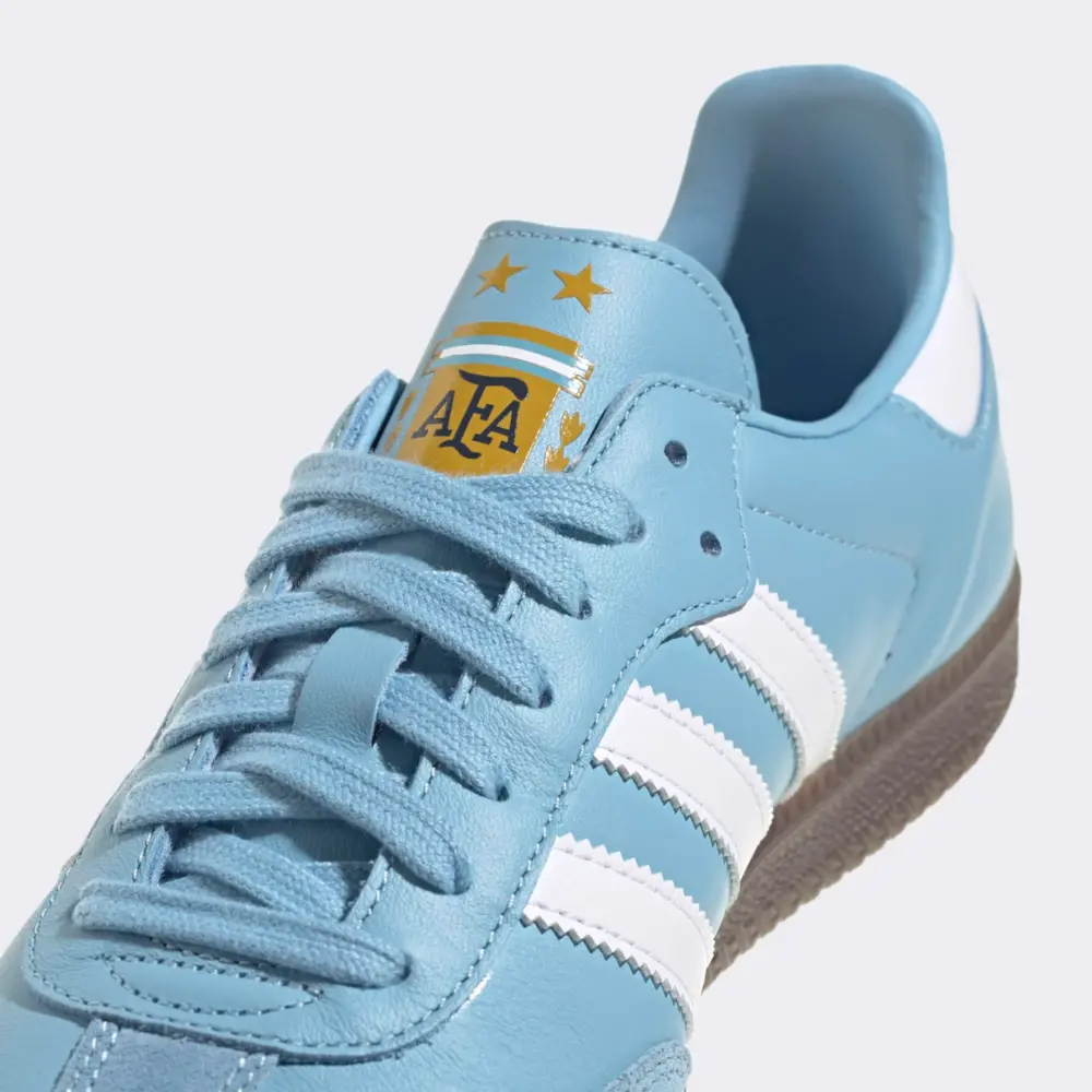Giày Argentine Football Association x adidas Samba 'Blue' HQ7037 - Ảnh 4