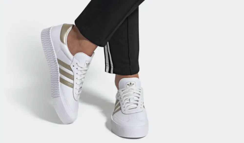 Giày Adidas Wmns Sambarose 'White Copper Metallic' FV4442 - Ảnh 4