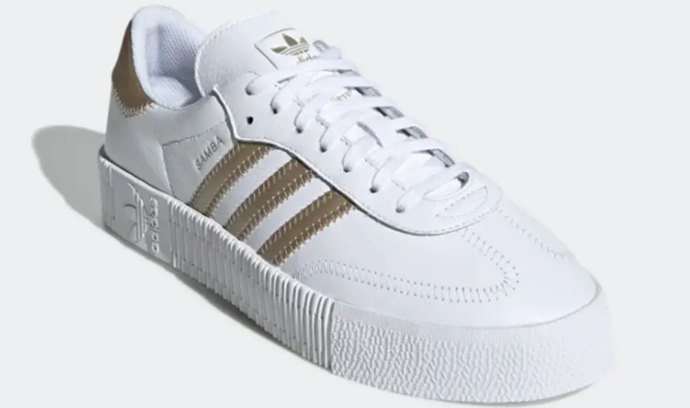 Alternative view of Giày Adidas Wmns Sambarose 'White Copper Metallic' FV4442