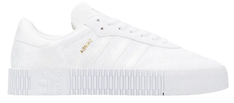 Giày Adidas Women's Sambarose 'Cloud White/Gold Metallic' EG5158