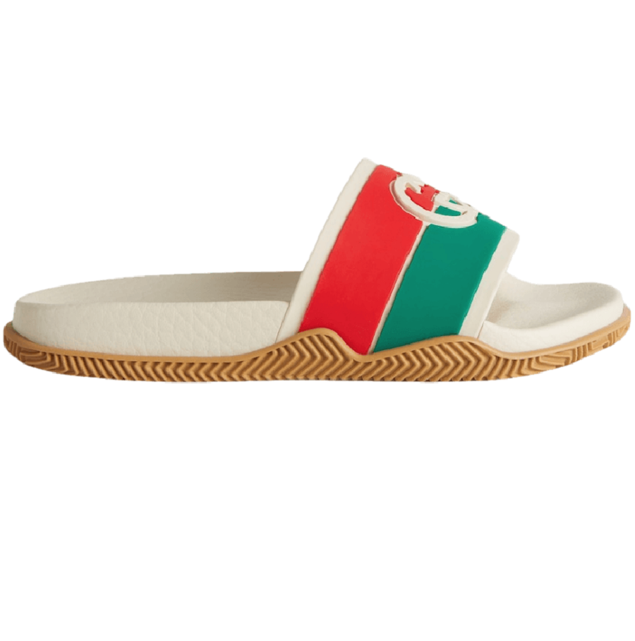 Dép Gucci Interlocking G Slide 'Beige' 681330-JFA00-9136